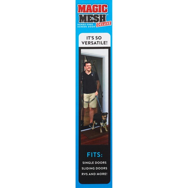 Magic Mesh Hands-Free Screen Door