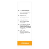 Sharper Image Calming Heat Massaging Weighted Heating Pad, thumbnail image