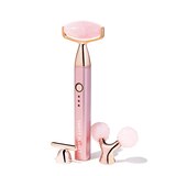 Vanity Planet Outlines 3-in-1 Sonic Rose Quartz Beauty Roller, thumbnail image