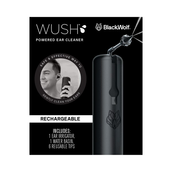 Black Wolf Wush Powered Ear Cleaner