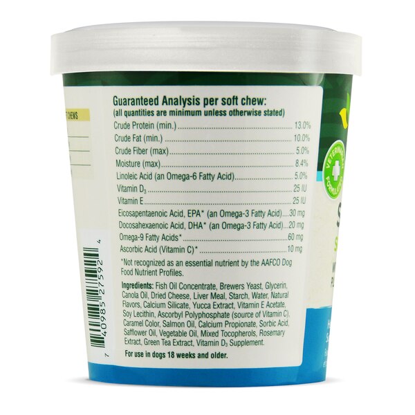 PetNC Skin & Coat Soft Chews, 60 ct