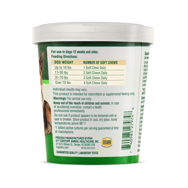 PetNC Pre & Probiotic Soft Chews, 120 ct