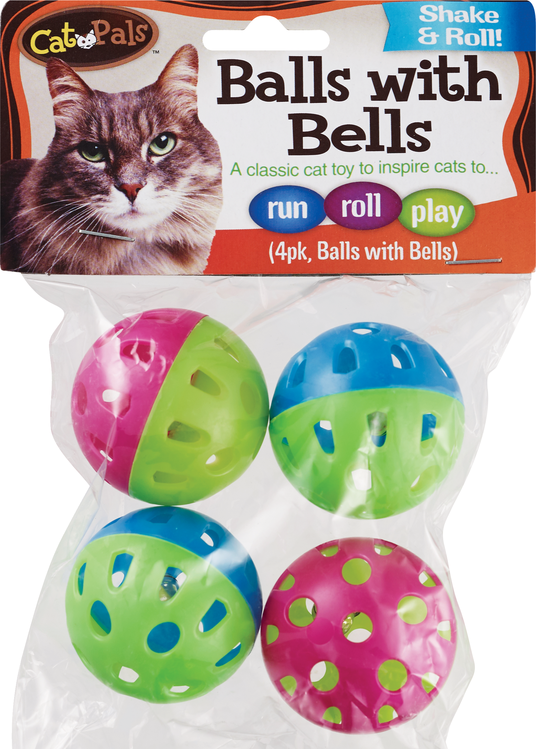 Cat Pals Balls with Bells