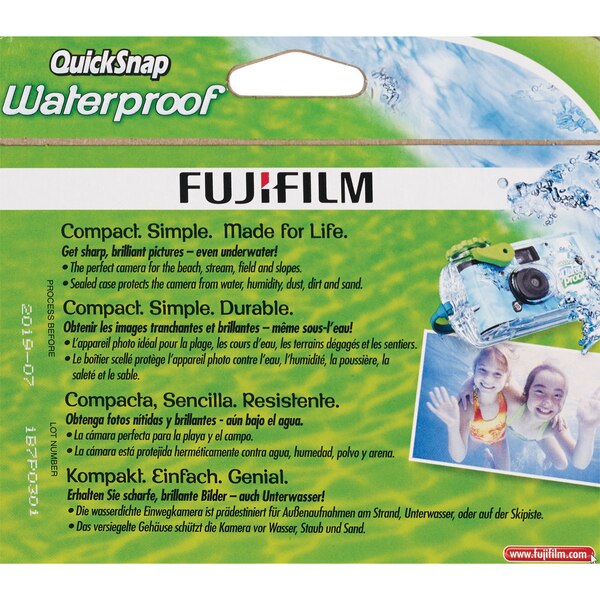 FujiFilm QuickSnap Waterproof Camera