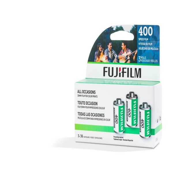 FUJIFILM 3 pack 400 ISO 108 exp