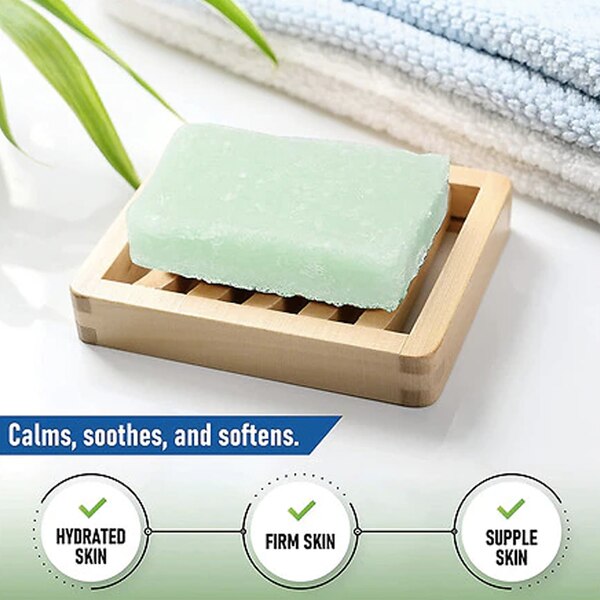 T.TAio Esponjabon Sponge-Soap, Aloe Vera Moisturizing Effect, For all Skin Types, 4.2 OZ