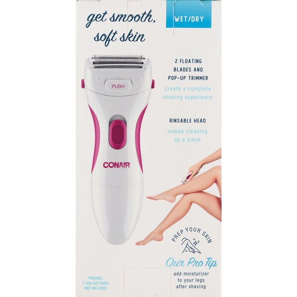 Conair Cordless Twin Foil Wet/Dry Shaver