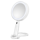 Conair LED Handheld & Vanity Mirror, White, thumbnail image 3 of 3