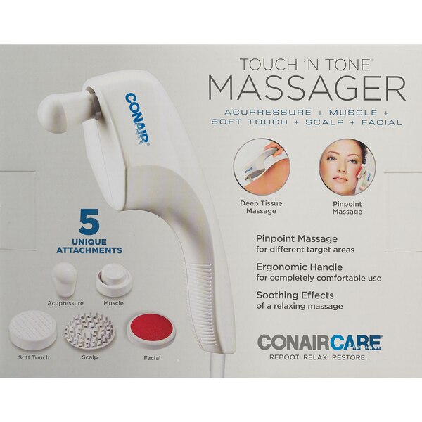 Conair - Masajeador Touch'n Tone