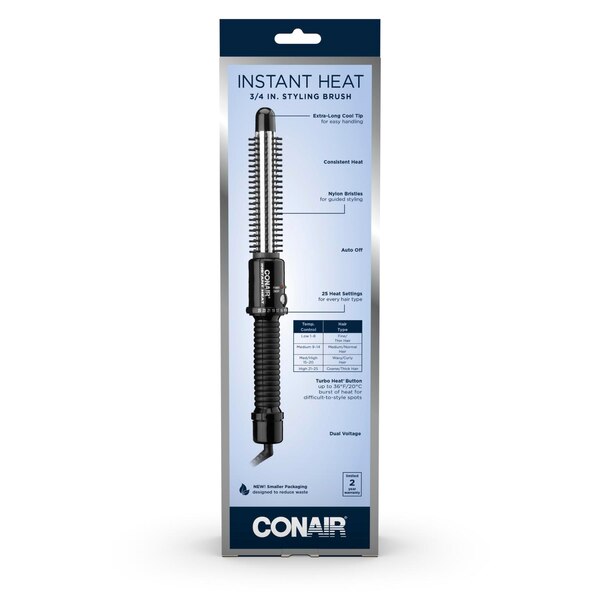 Conair Instant Heat Styling Brush, .75 IN