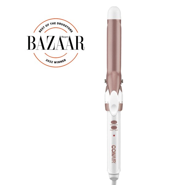 Conair Double Ceramic Curling Iron, 1 IN