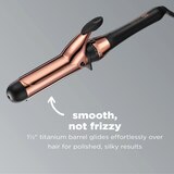 Conair InfinitiPRO Titanium Curling Iron, Black, 1.5 IN, thumbnail image