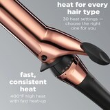 Conair InfinitiPRO Titanium Curling Iron, Black, 1.5 IN, thumbnail image