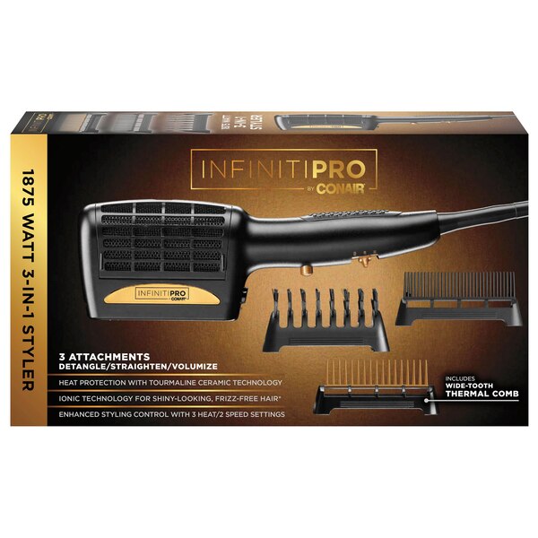 Conair InfinitiPRO 1875W 3-in-1 Ionic Styling Hair Dryer