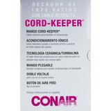 Conair Cord-Keeper 1875W Compact Hair Dyer, Pink, thumbnail image 3 of 4