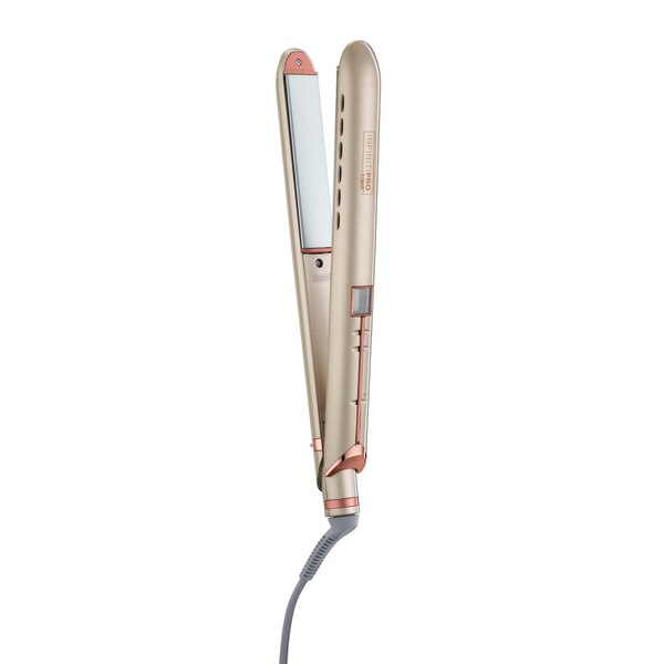Conair InfinitiPro Frizz Free Titanium Ceramic Flat Iron, 1 IN