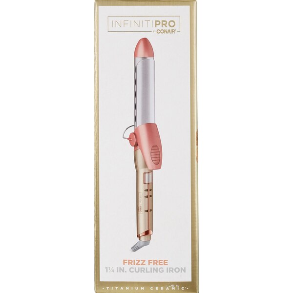 Conair InfinitiPRO Frizz-Free Curling Iron, 1.25 IN