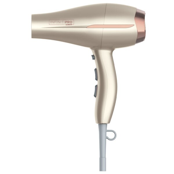 Conair InfinitiPRO Frizz-Free Pro Hair Dryer, Gold