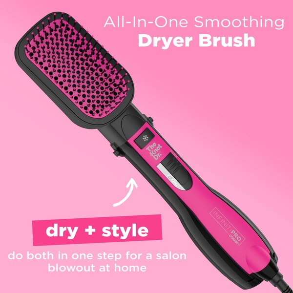 Conair InfinitiPRO The Knot Dr. All-in-One Smoothing Dryer Brush