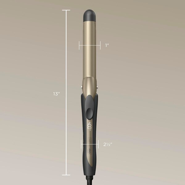 Conair InfinitiPRO Tourmaline Ceramic Curling Iron, 1 IN