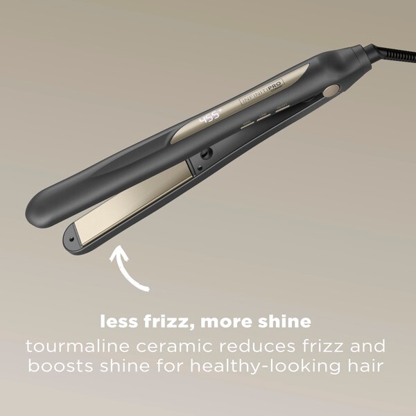 Conair InfinitiPRO Tourmaline Ceramic Flat Iron, 1 IN