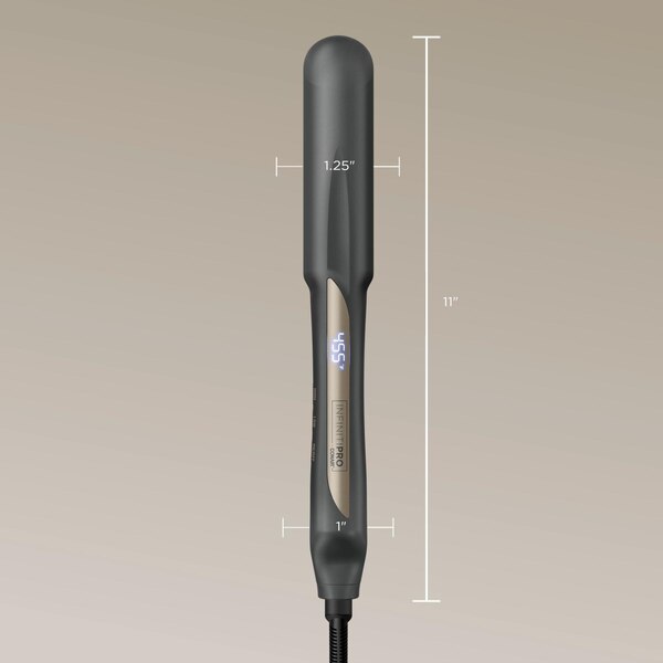 Conair InfinitiPRO Tourmaline Ceramic Flat Iron, 1.25 IN