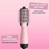Conair InfinitiPRO The Knot Dr. All-in-One Compact Oval Dryer Brush, Pink, thumbnail image 2 of 6