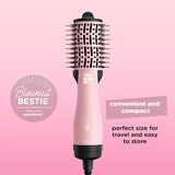 Conair InfinitiPRO The Knot Dr. All-in-One Compact Oval Dryer Brush, Pink, thumbnail image 5 of 6