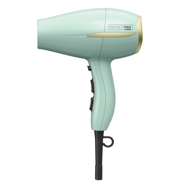 Conair InfinitiPRO Heat Protect Hair Dryer, Green
