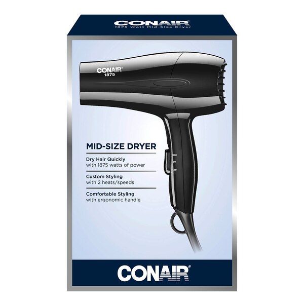 Conair 1875W Mid-Size Hair Dryer