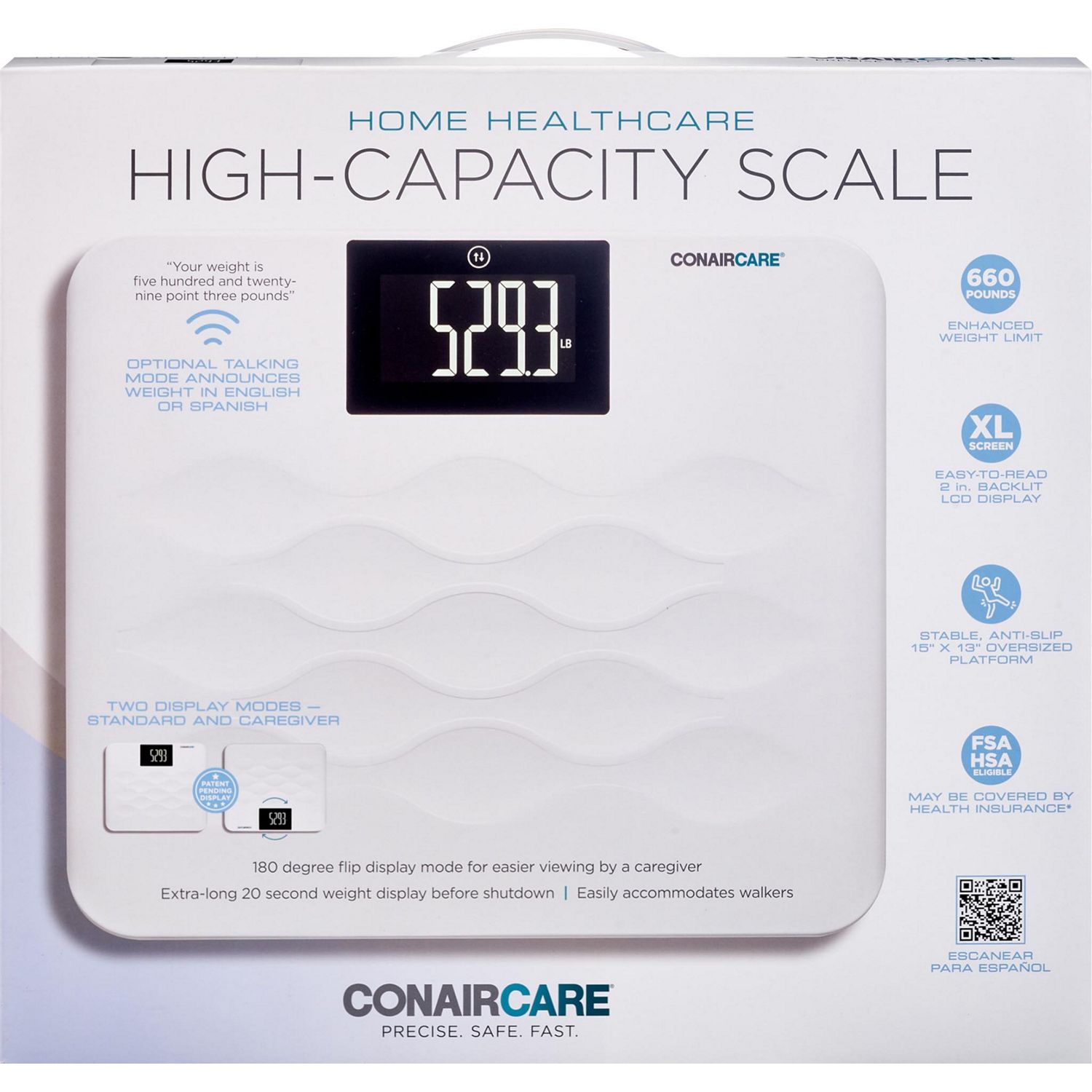 ConairCare - Balanza de alta capacidad