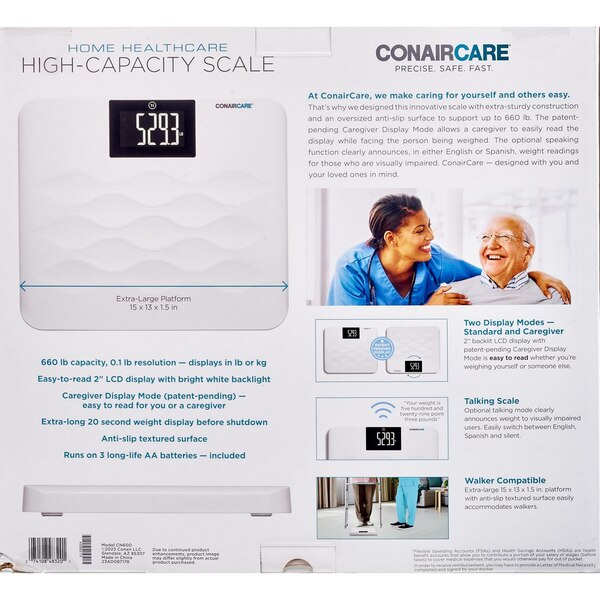 ConairCare High-Capacity Scale