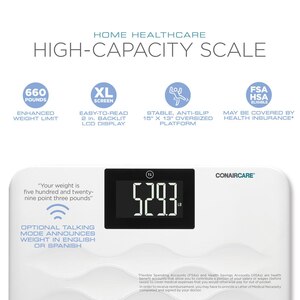 ConairCare High-Capacity Scale