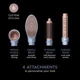 Conair InfinitiPRO DigitalAIRE Styling Wand with Multiple Attachments, Blue, thumbnail image