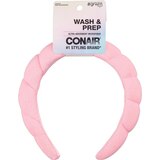 Conair Wash & Prep Spa Bubble Headband, Pink, thumbnail image