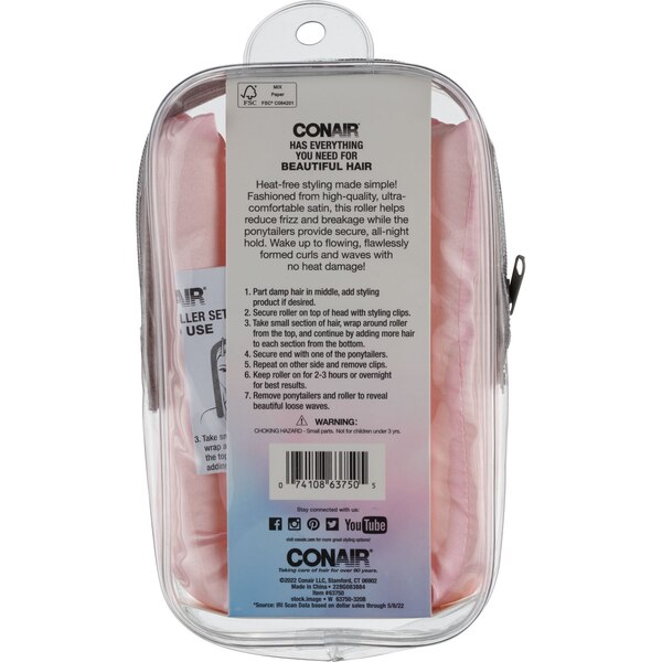 Conair Loose Waves Heatless Rollers, 5 CT