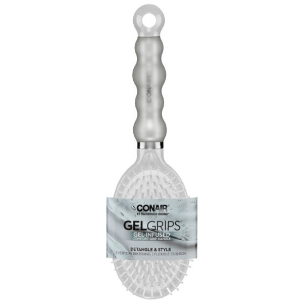 Conair Gel Grips Cushion Brush, Assorted Colors