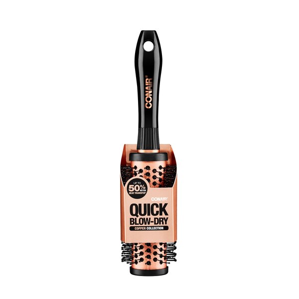 Conair Quick Blow-Dry Curling Round Brush
