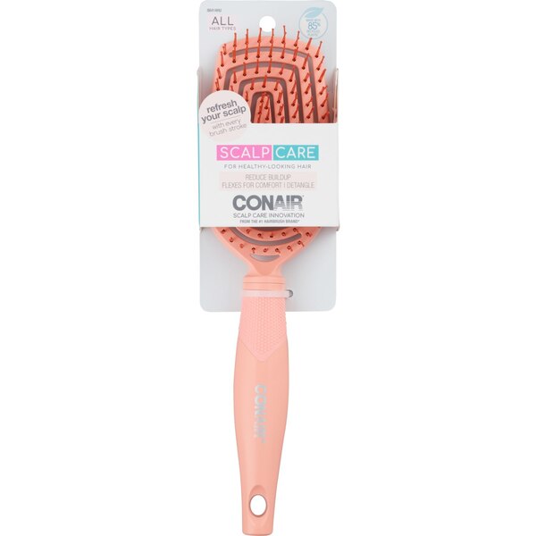 Conair Scalp Care Hair Brush, Peach