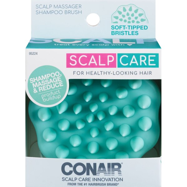 Conair Scalp Massager, Green
