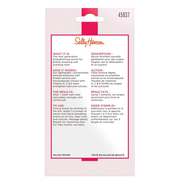 Sally Hansen Treatment, Hard as Nails Vitamin Strength Serum