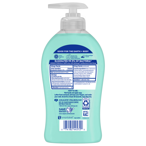 Softsoap Antibacterial Liquid Hand Soap Pump, 11.25 OZ