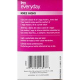 L'eggs Everyday Knee Highs Sheer Toe One Size Off Black, thumbnail image