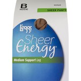 L'eggs Pantyhose Sheer Panty Sheer Toe B Nude, thumbnail image