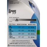 L'eggs Pantyhose Sheer Panty Sheer Toe Q Jet Black, thumbnail image