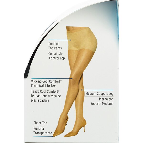 L'eggs Sheer Energy Medium Support Control Top Pantyhose