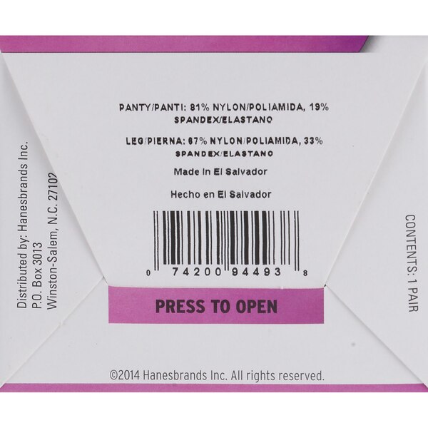 L'eggs Silken Mist Ultra Sheer Control Top Pantyhose