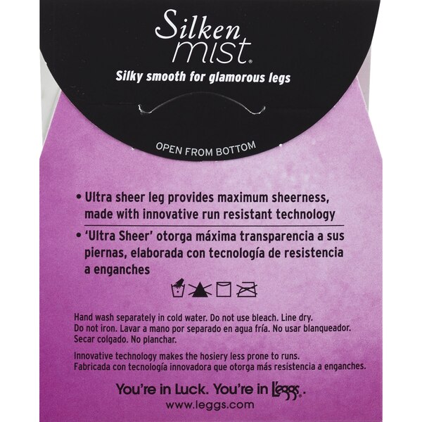 L'eggs Silken Mist Ultra Sheer Control Top Pantyhose