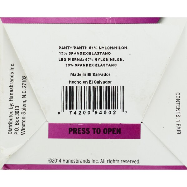 L'eggs Silken Mist Ultra Sheer Control Top Pantyhose