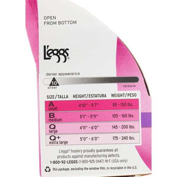 L'eggs Silken Mist Ultra Sheer Control Top Pantyhose